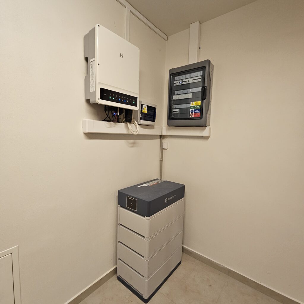 Technologie Goodwe 10 kW, baterie Pylontech H1 14 kW
