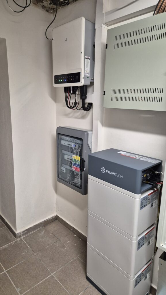 Technologie Goodwe 10 kW, baterie Pylontech H2 10.65 kW