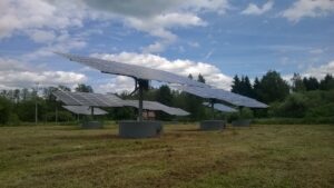 Otočná elektrárna, trackery