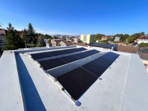 Plochá PVC střecha